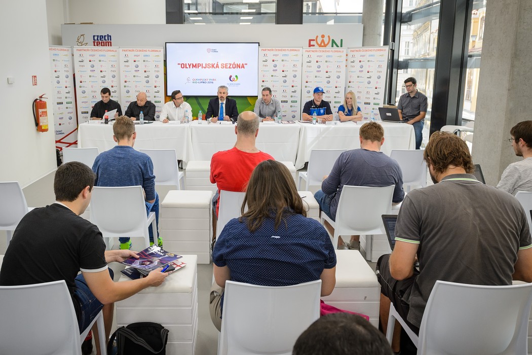 Tisková konference k zahájení florbalové sezóny 2016/2017