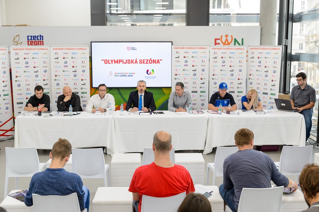 Tisková konference k zahájení florbalové sezóny 2016/2017