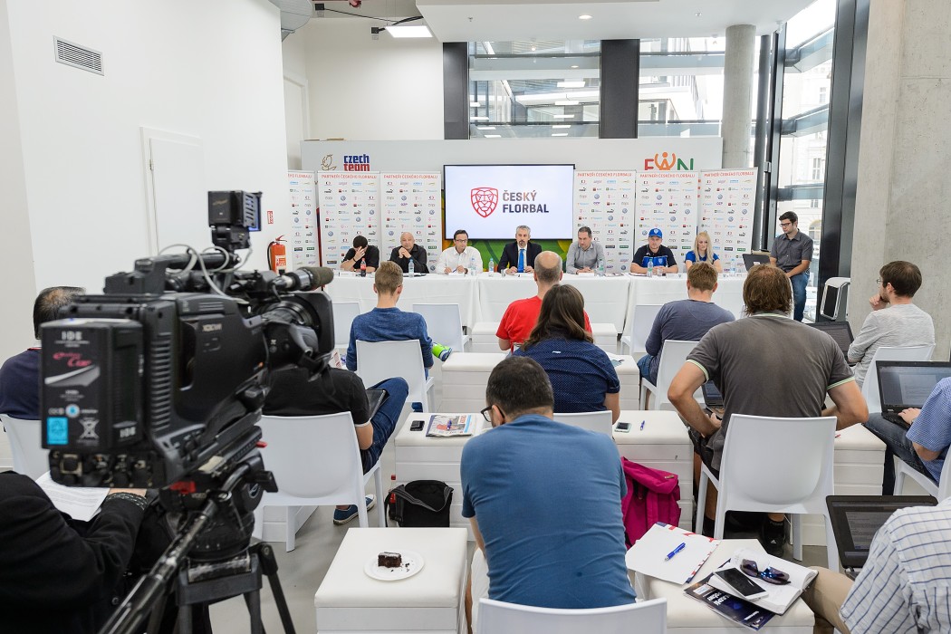 Tisková konference k zahájení florbalové sezóny 2016/2017