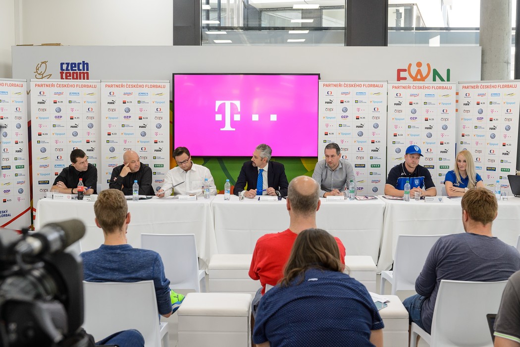 Tisková konference k zahájení florbalové sezóny 2016/2017