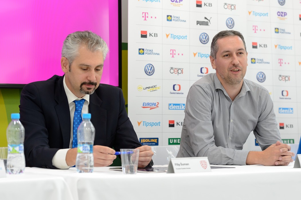 Tisková konference k zahájení florbalové sezóny 2016/2017