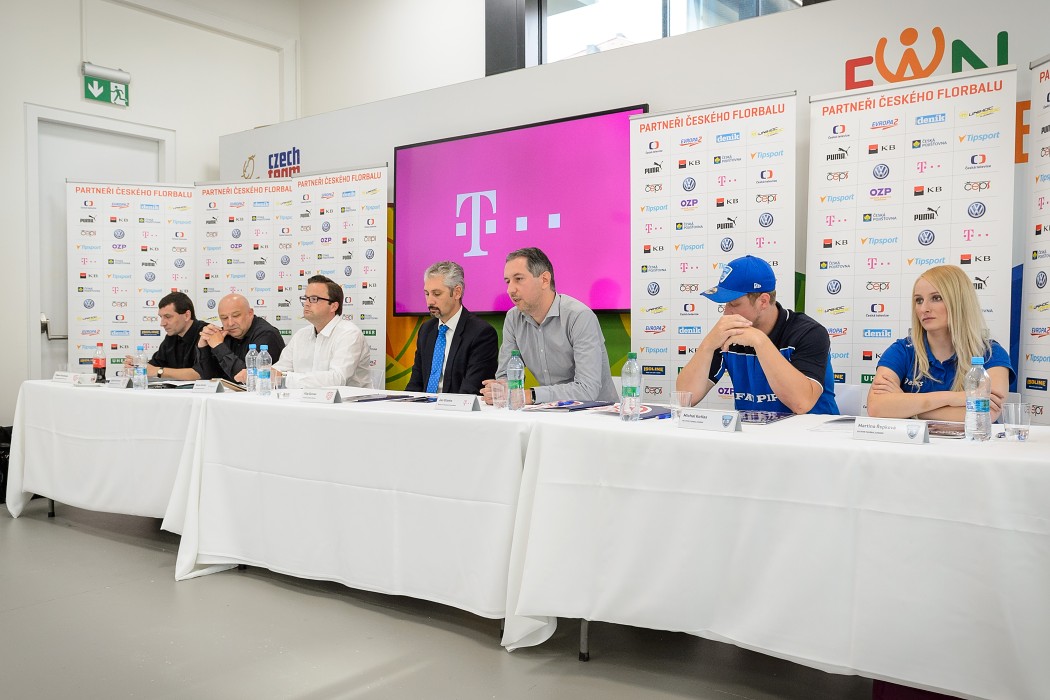 Tisková konference k zahájení florbalové sezóny 2016/2017