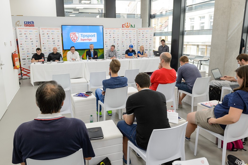 Tisková konference k zahájení florbalové sezóny 2016/2017