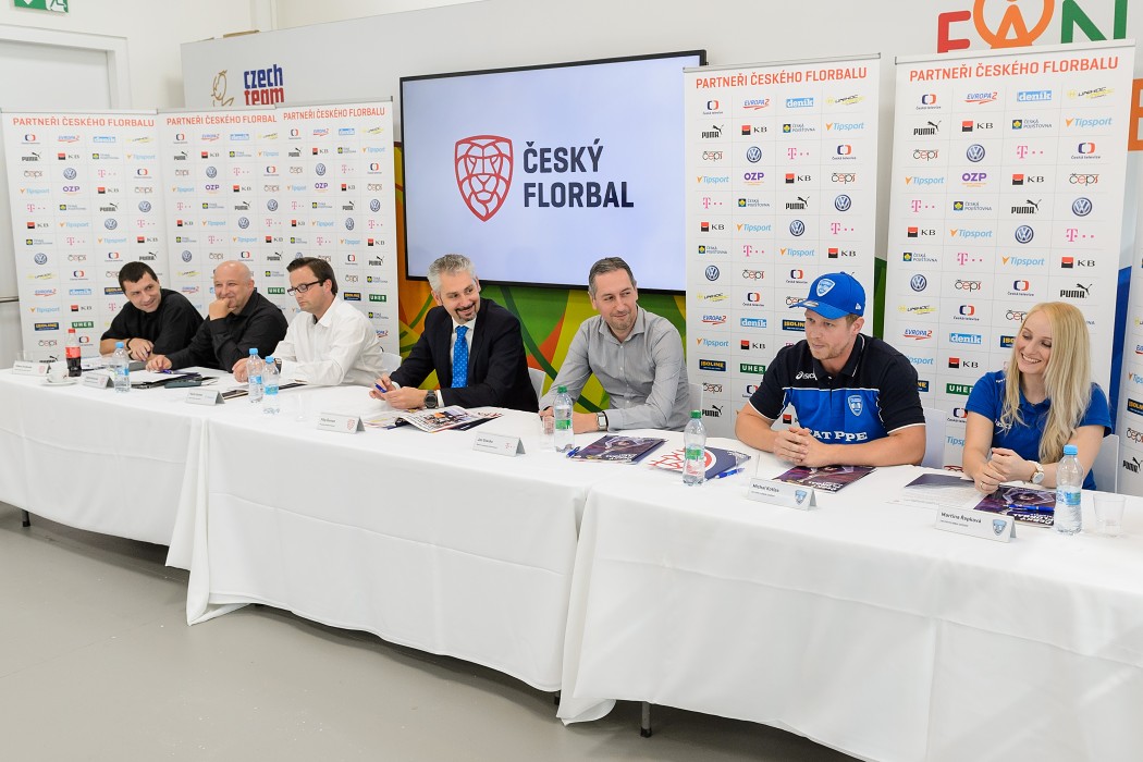 Tisková konference k zahájení florbalové sezóny 2016/2017