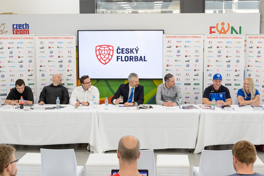 Tisková konference k zahájení florbalové sezóny 2016/2017