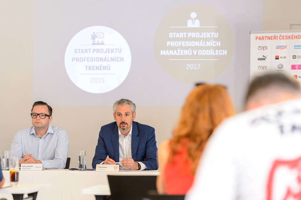Tisková konference k zahájení florbalové sezóny 2017/2018