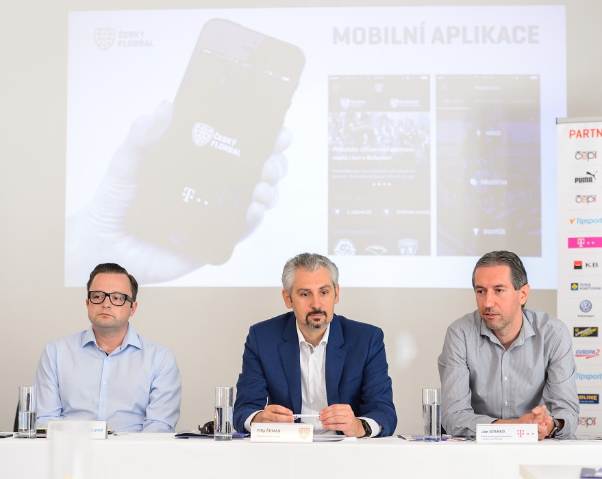 Tisková konference k zahájení florbalové sezóny 2017/2018