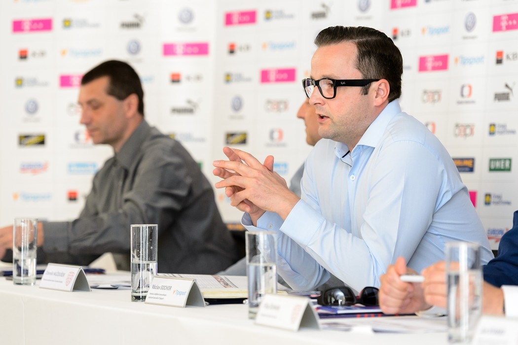 Tisková konference k zahájení florbalové sezóny 2017/2018