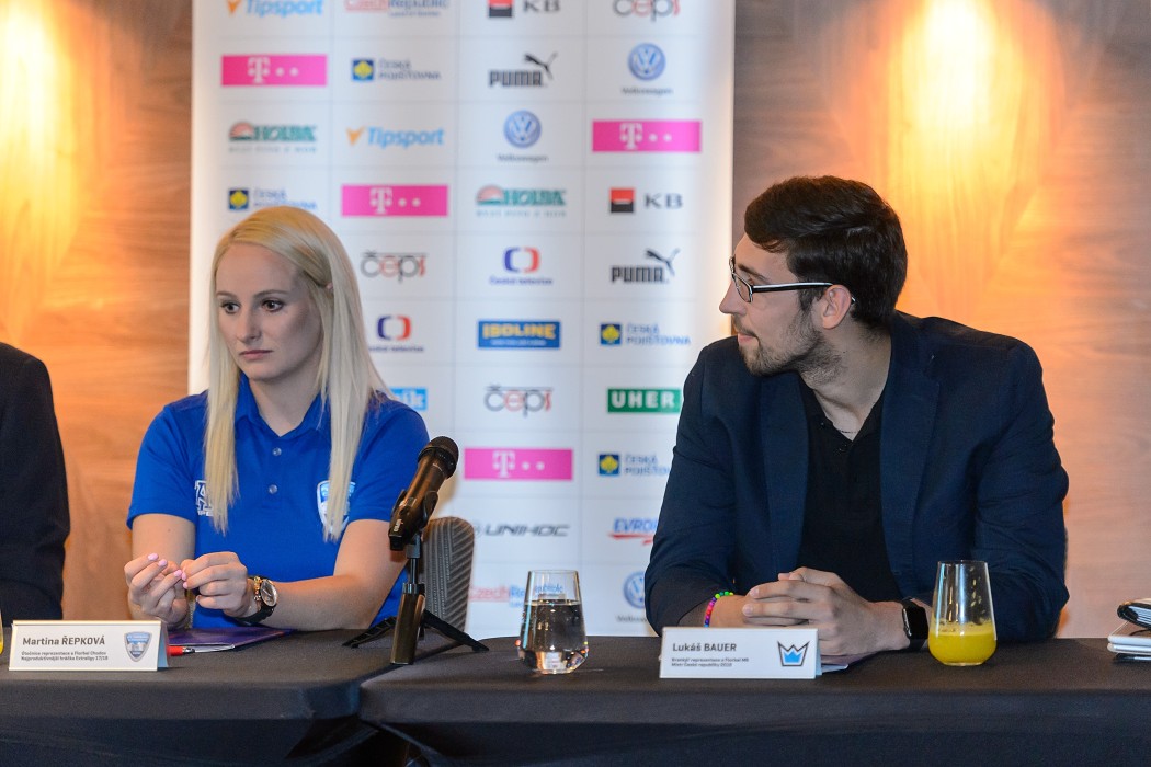 Tisková konference k zahájení florbalové sezóny 2018/2019