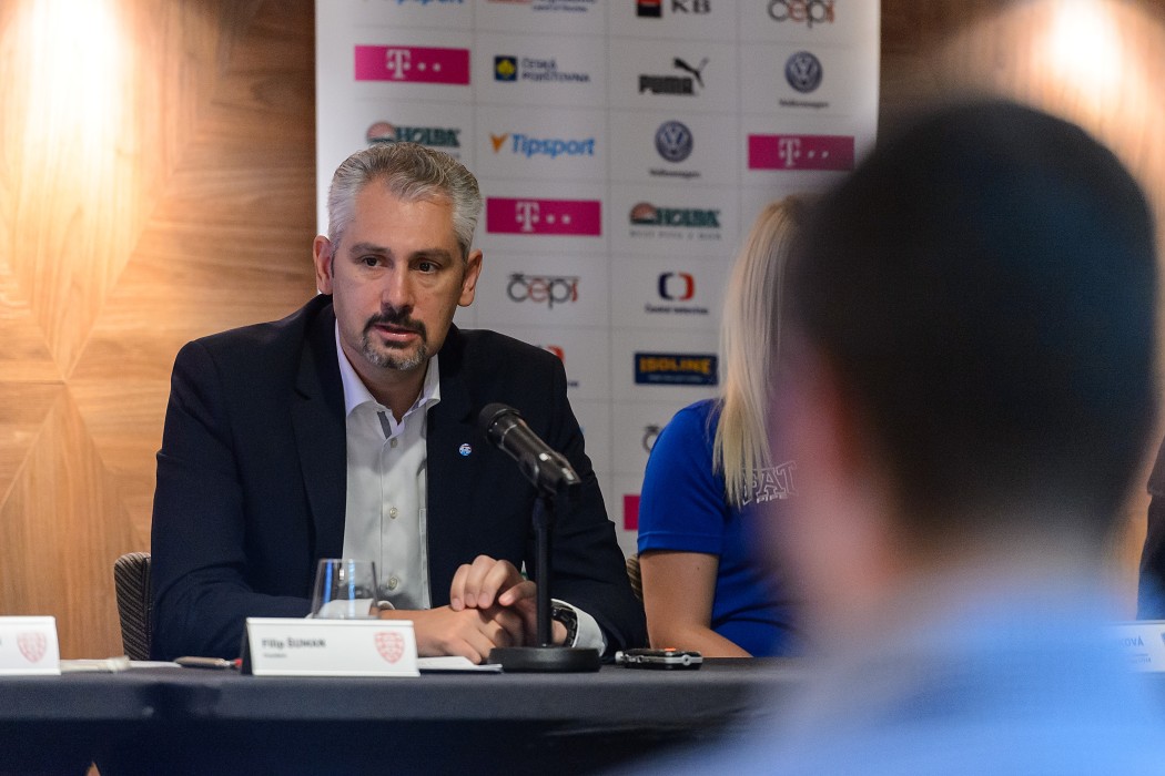 Tisková konference k zahájení florbalové sezóny 2018/2019