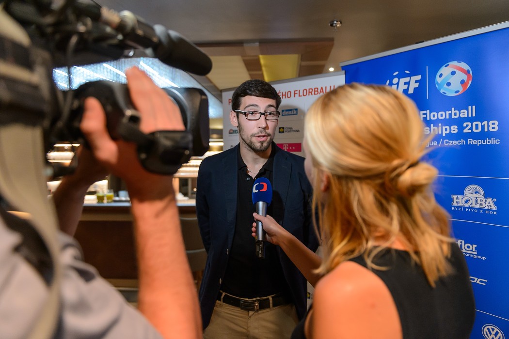 Tisková konference k zahájení florbalové sezóny 2018/2019