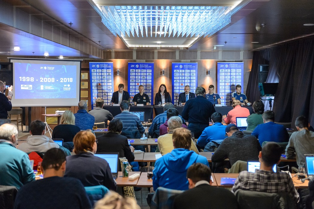 Tisková konference k mistrovství světa 2018