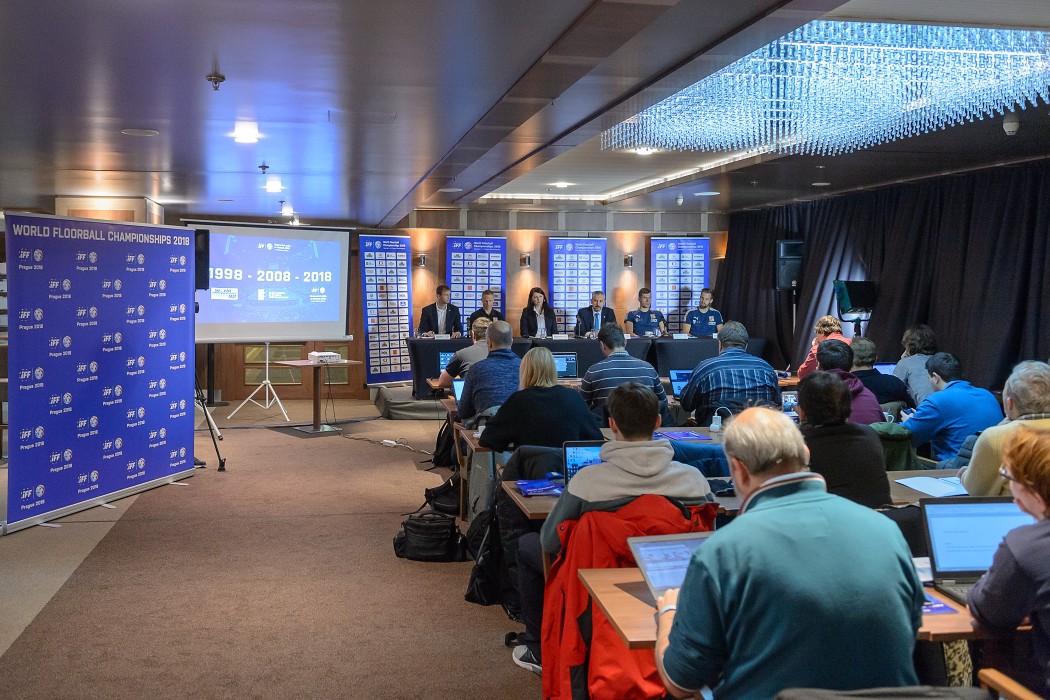 Tisková konference k mistrovství světa 2018