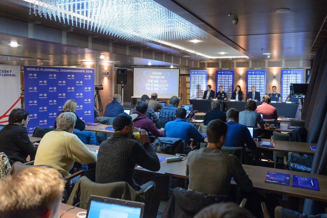 Tisková konference k mistrovství světa 2018