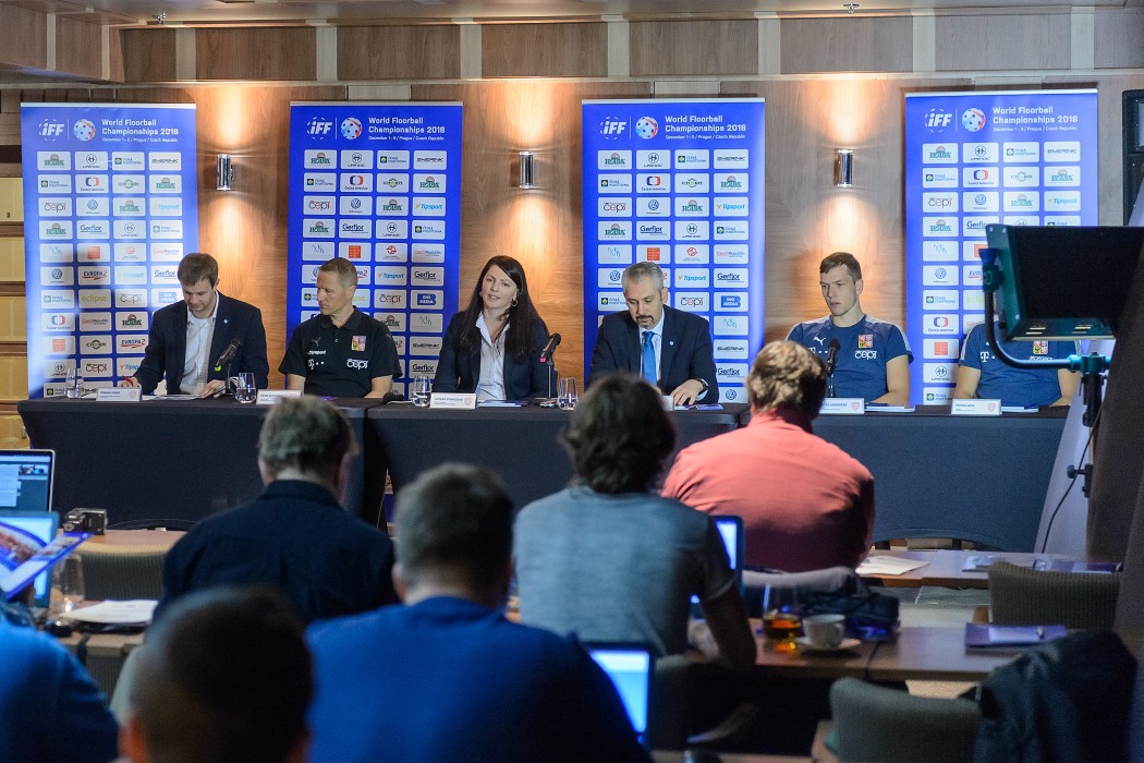 Tisková konference k mistrovství světa 2018