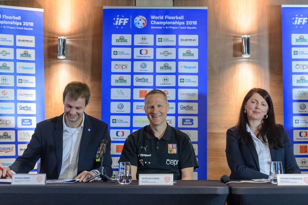 Tisková konference k mistrovství světa 2018