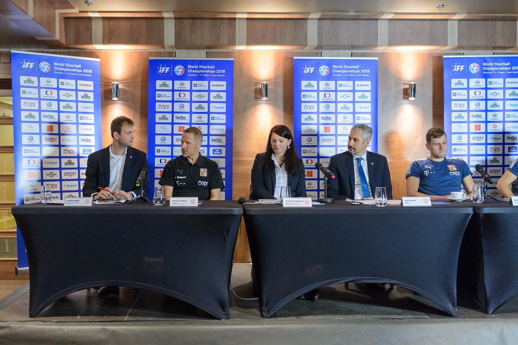 Tisková konference k mistrovství světa 2018