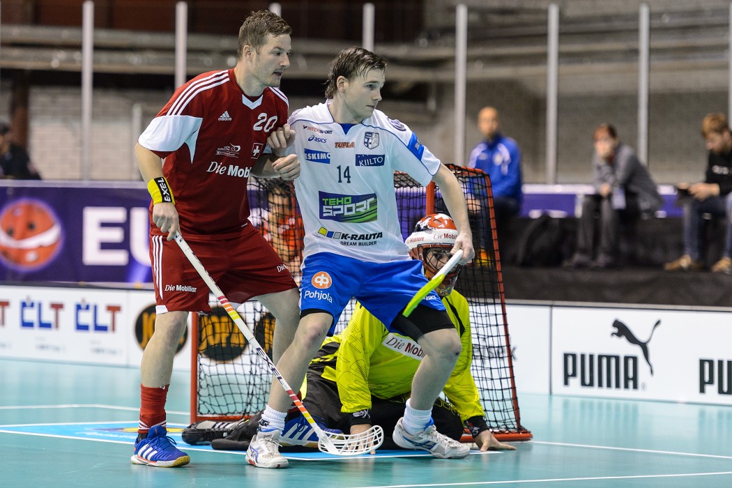 Euro Floorball Tour 2014 -  Finland vs Switzerland - 3:1