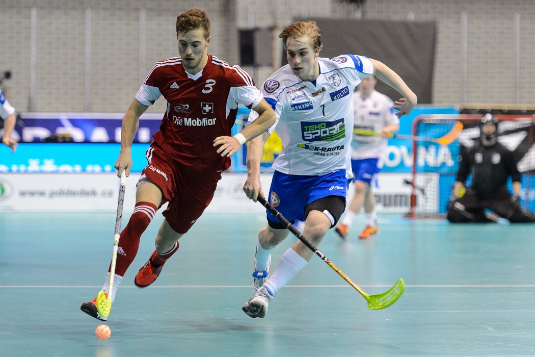 Euro Floorball Tour 2014 -  Finland vs Switzerland - 3:1