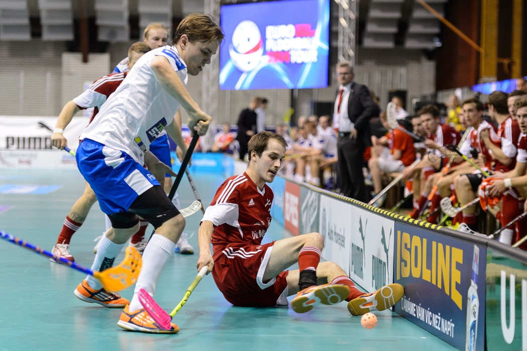 Euro Floorball Tour 2014 -  Finland vs Switzerland - 3:1