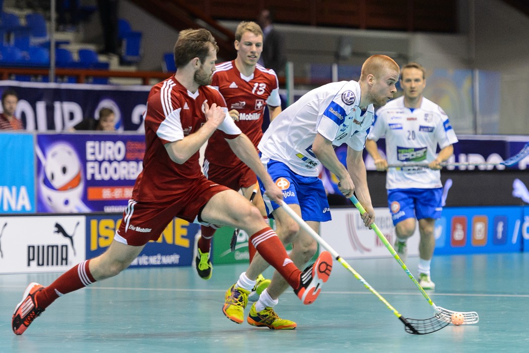 Euro Floorball Tour 2014 -  Finland vs Switzerland - 3:1