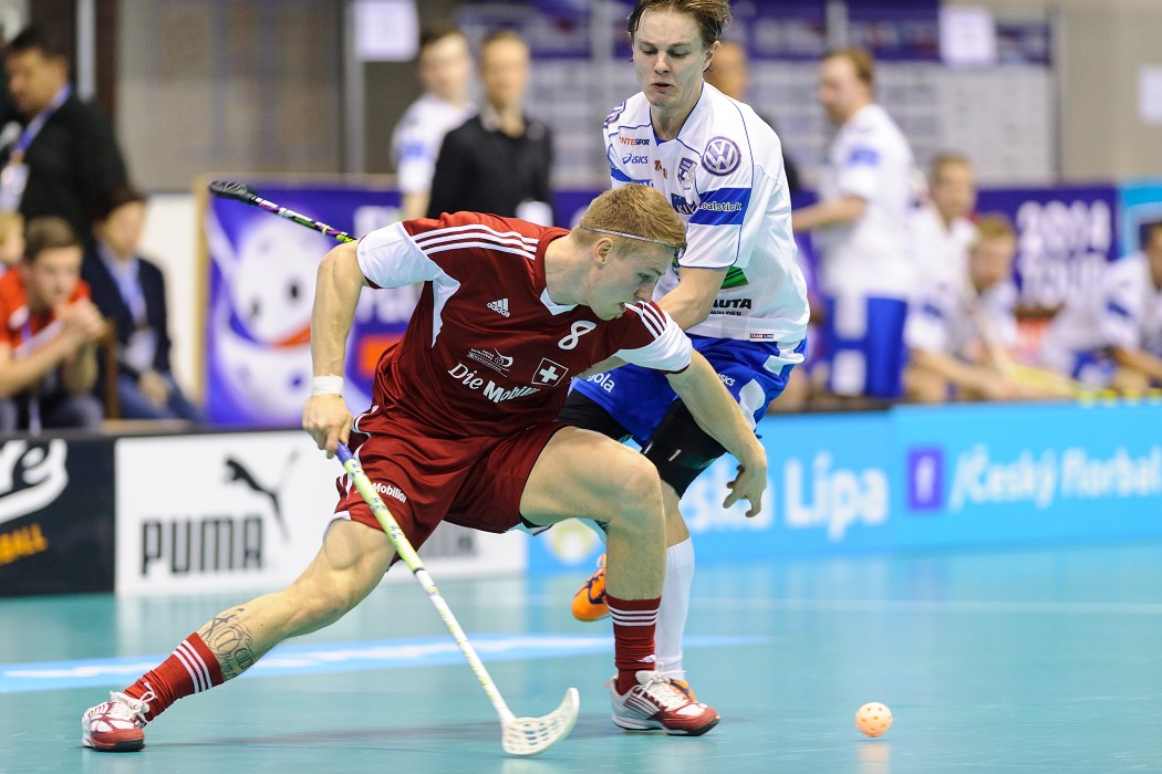 Euro Floorball Tour 2014 -  Finland vs Switzerland - 3:1