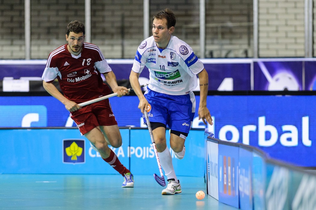 Euro Floorball Tour 2014 -  Finland vs Switzerland - 3:1