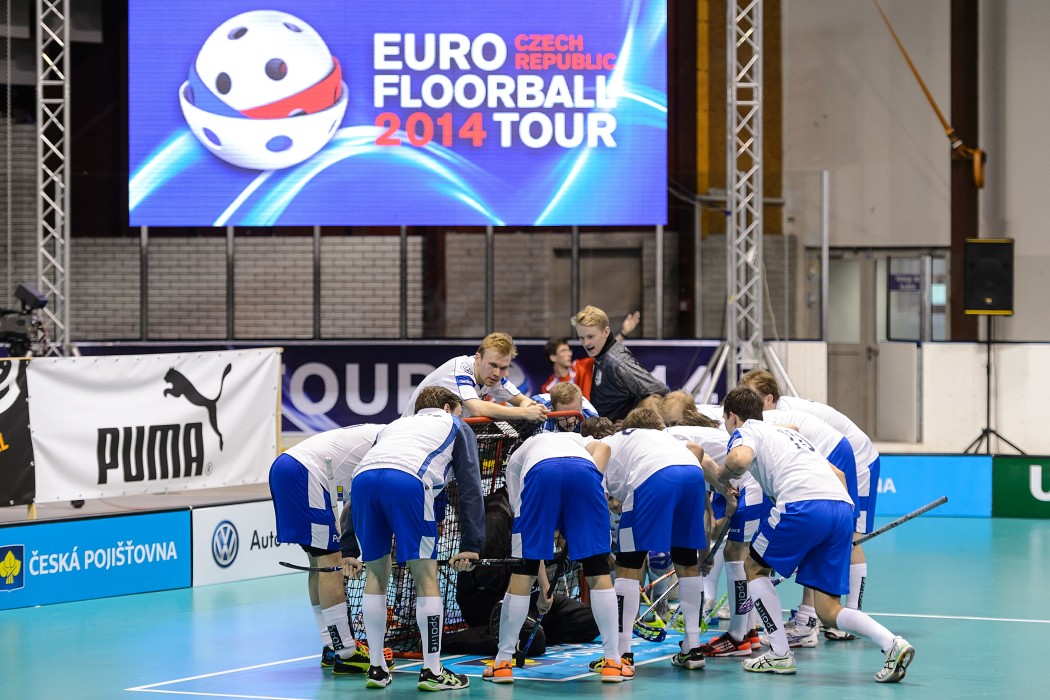 Euro Floorball Tour 2014 -  Finland vs Switzerland - 3:1