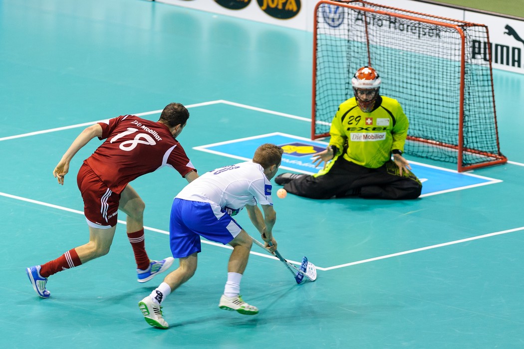 Euro Floorball Tour 2014 -  Finland vs Switzerland - 3:1