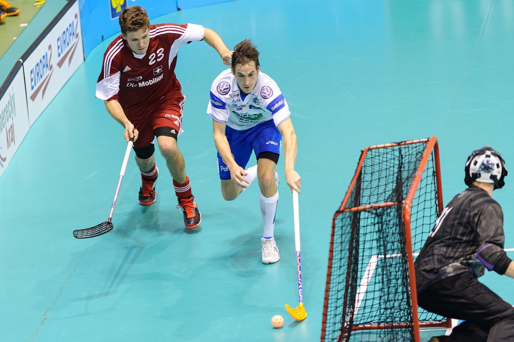 Euro Floorball Tour 2014 -  Finland vs Switzerland - 3:1