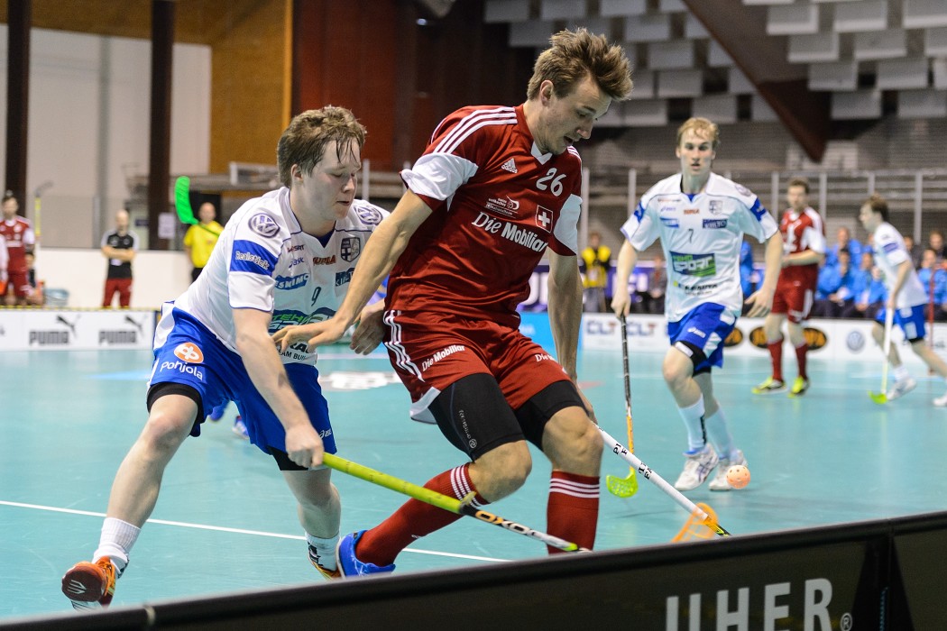 Euro Floorball Tour 2014 -  Finland vs Switzerland - 3:1
