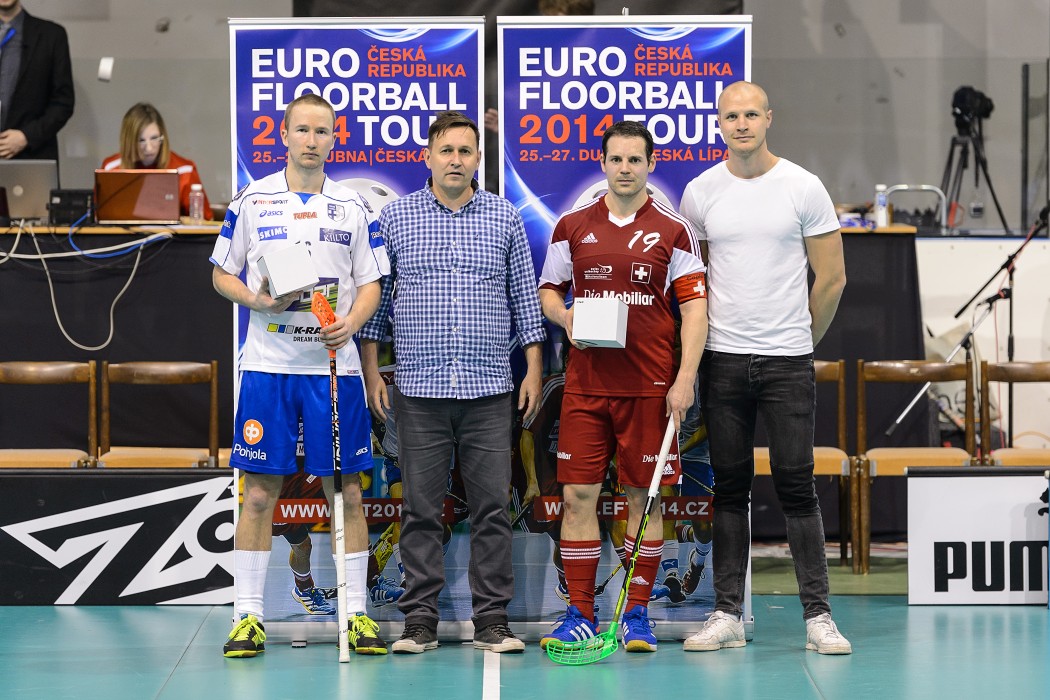 Euro Floorball Tour 2014 -  Finland vs Switzerland - 3:1