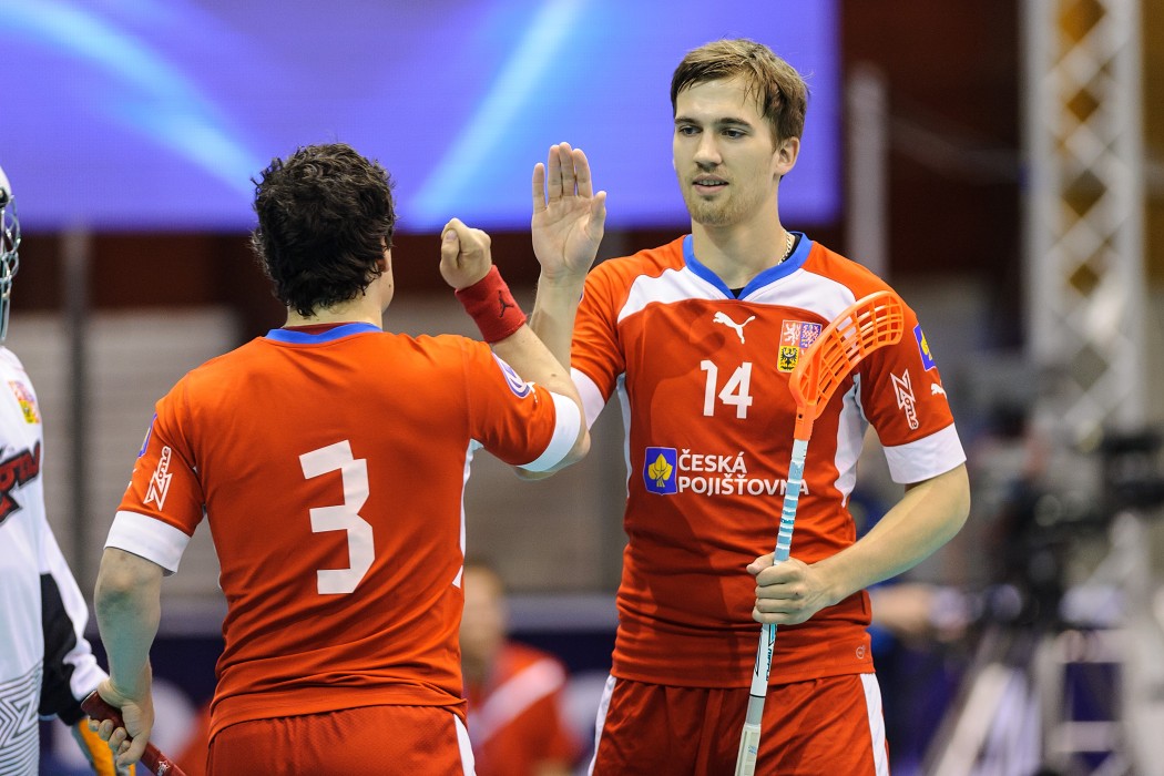 Euro Floorball Tour 2014 -  Czech Republic vs Sweden - 6:5