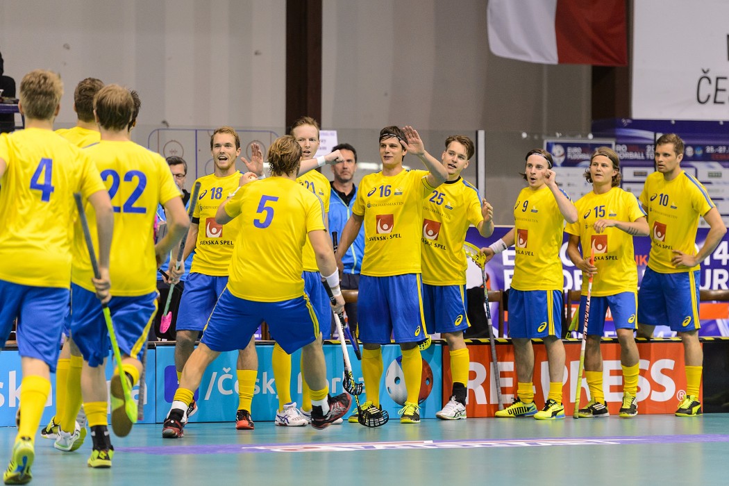 Euro Floorball Tour 2014 -  Czech Republic vs Sweden - 6:5