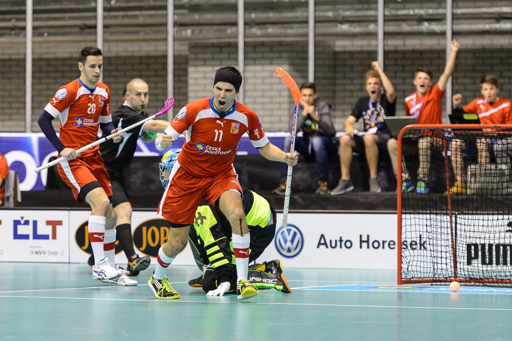 Euro Floorball Tour 2014 -  Czech Republic vs Sweden - 6:5