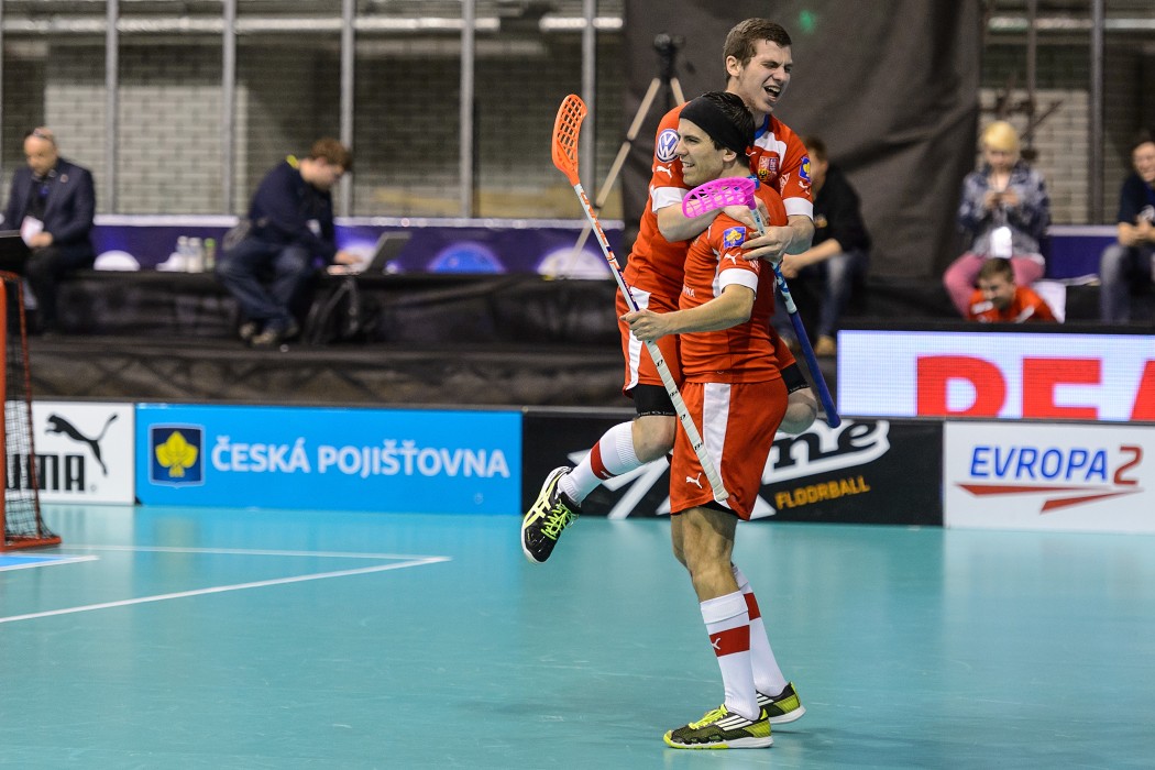Euro Floorball Tour 2014 -  Czech Republic vs Sweden - 6:5