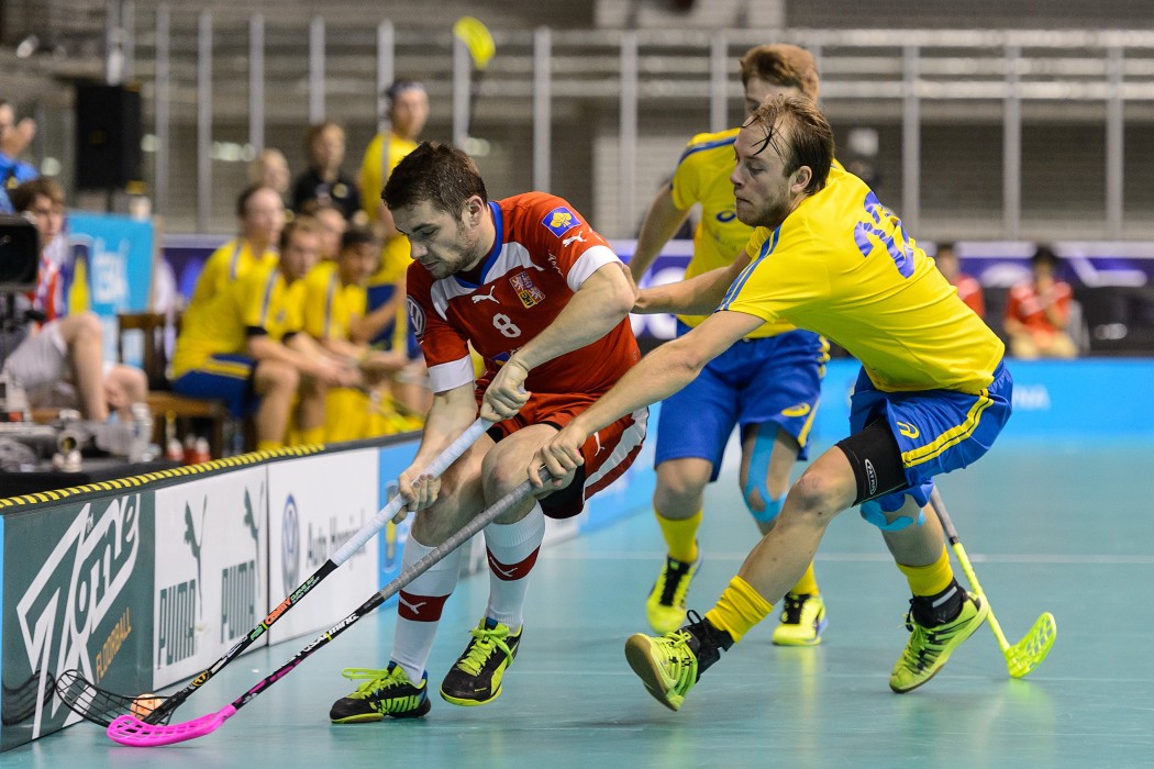 Euro Floorball Tour 2014 -  Czech Republic vs Sweden - 6:5