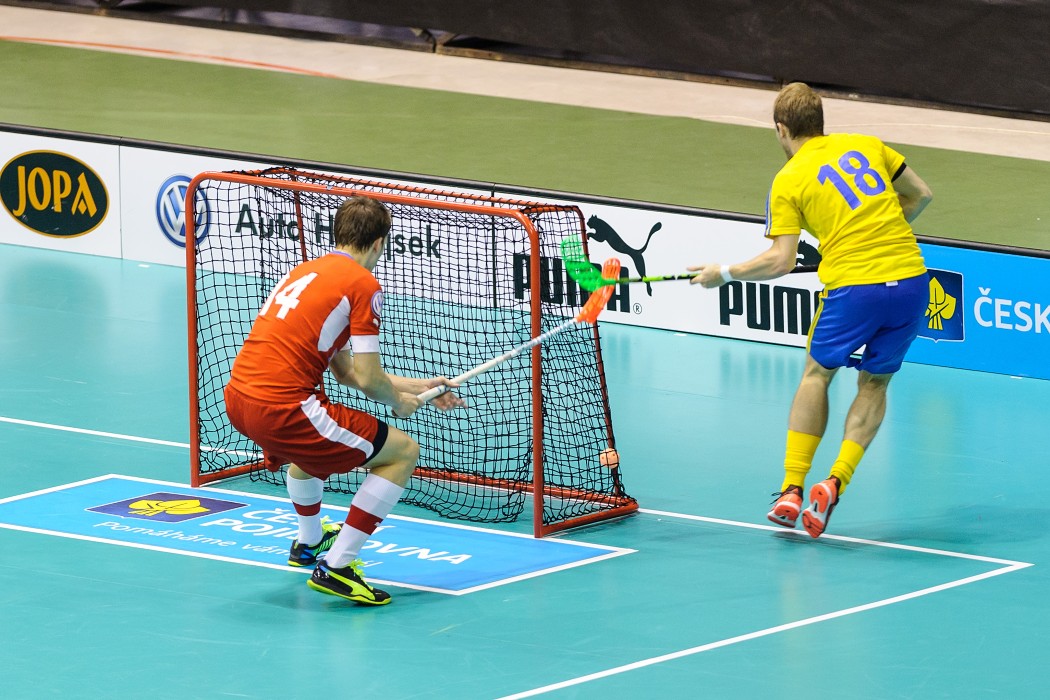 Euro Floorball Tour 2014 -  Czech Republic vs Sweden - 6:5