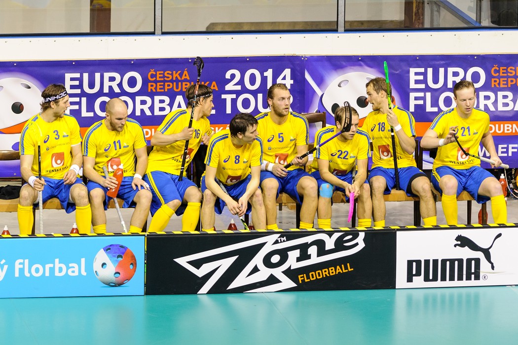 Euro Floorball Tour 2014 -  Czech Republic vs Sweden