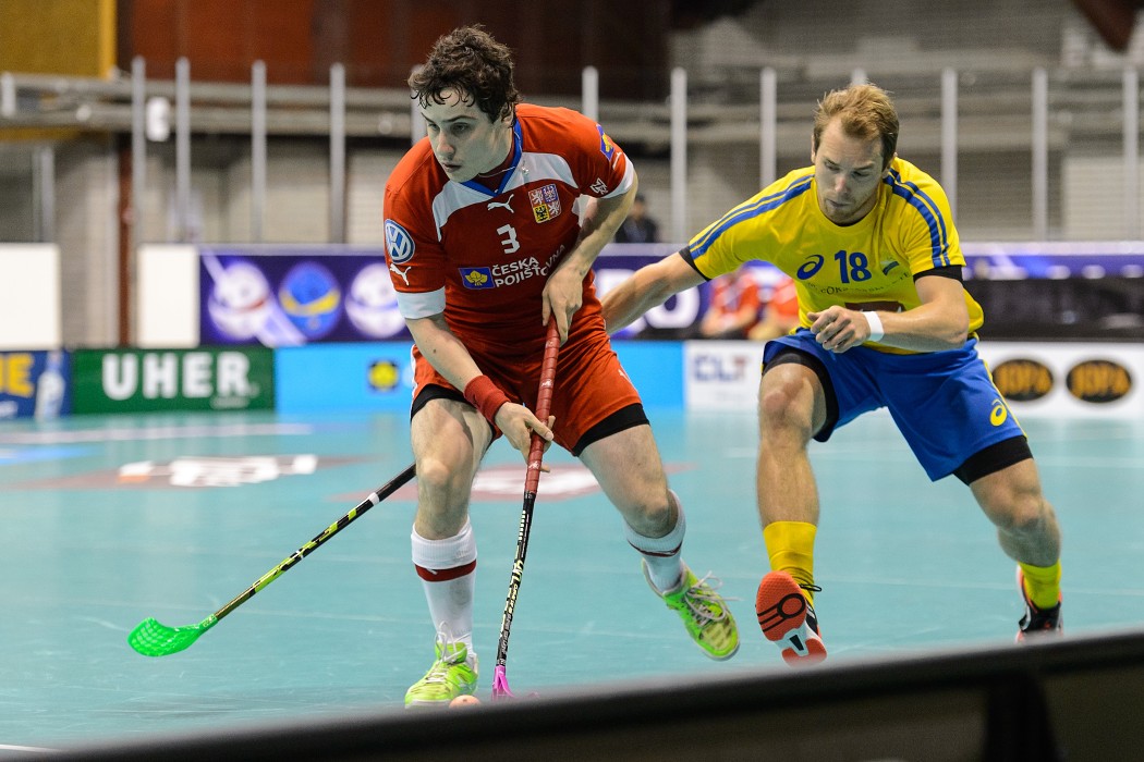 Euro Floorball Tour 2014 -  Czech Republic vs Sweden - 6:5