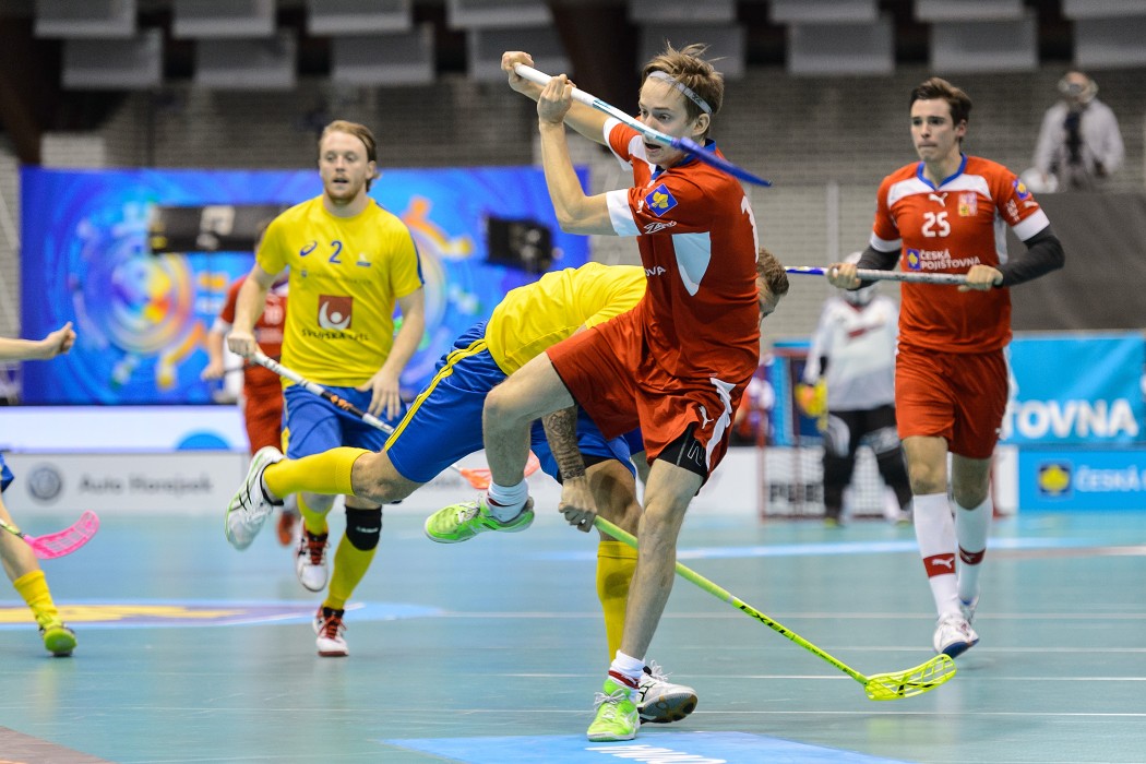 Euro Floorball Tour 2014 -  Czech Republic vs Sweden - 6:5