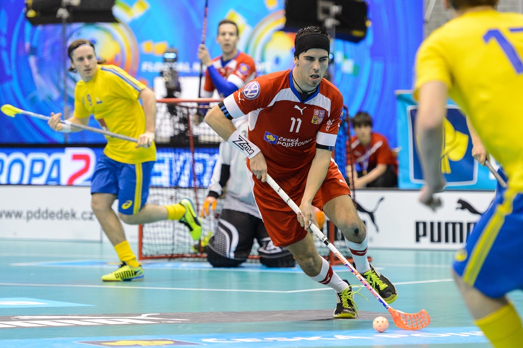 Euro Floorball Tour 2014 -  Czech Republic vs Sweden - 6:5