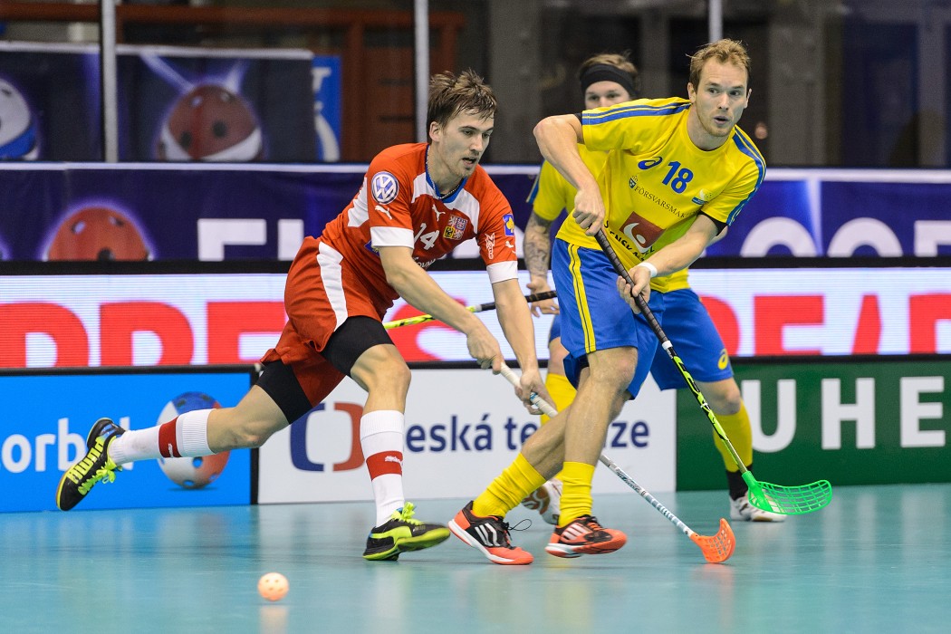 Euro Floorball Tour 2014 -  Czech Republic vs Sweden - 6:5