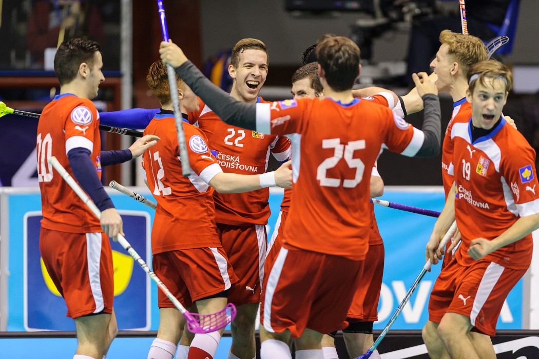 Euro Floorball Tour 2014 -  Czech Republic vs Sweden - 6:5