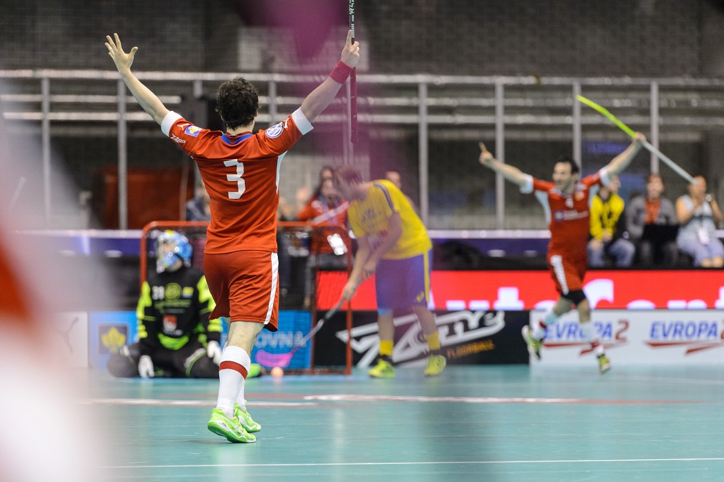 Euro Floorball Tour 2014 -  Czech Republic vs Sweden - 6:5