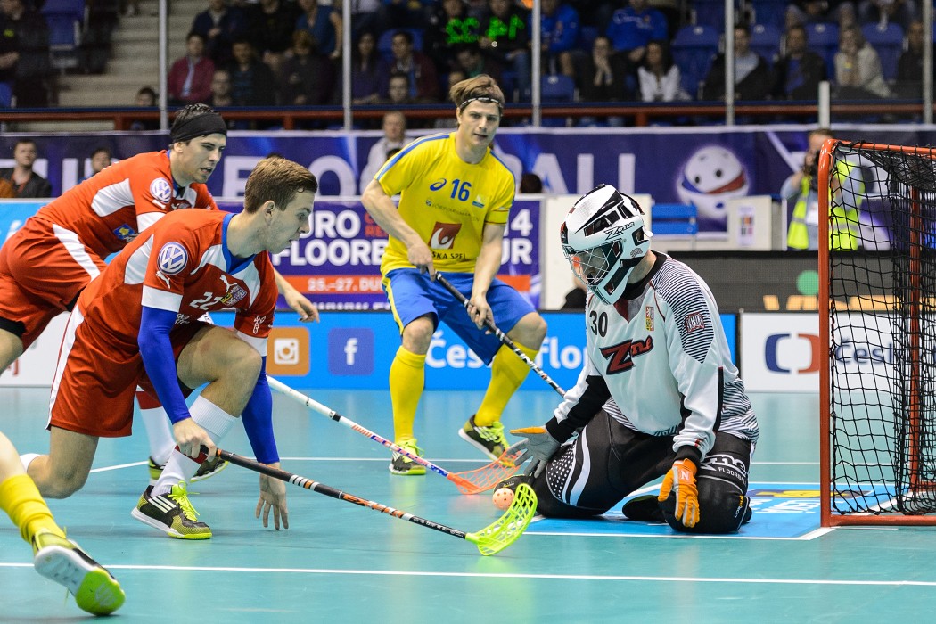 Euro Floorball Tour 2014 -  Czech Republic vs Sweden - 6:5