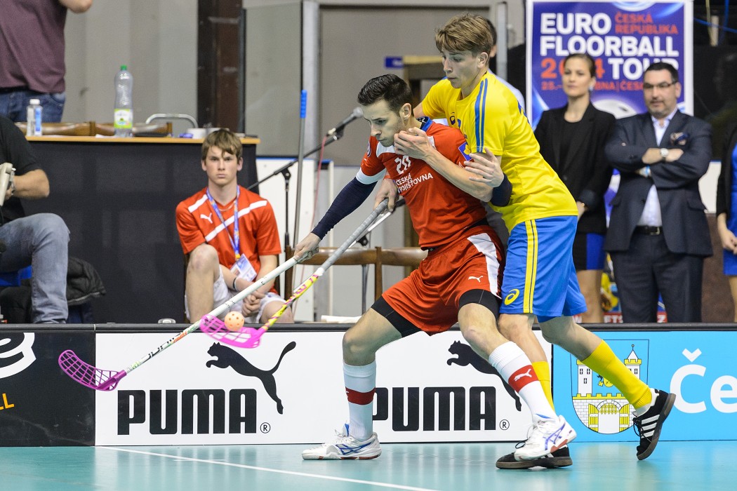 Euro Floorball Tour 2014 -  Czech Republic vs Sweden - 6:5