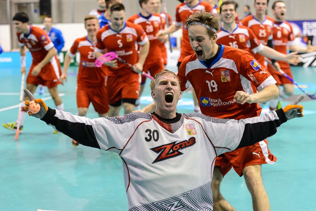Euro Floorball Tour 2014 -  Czech Republic vs Sweden - 6:5