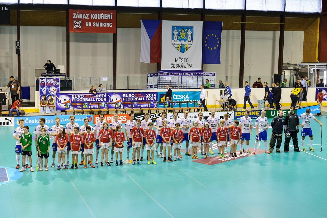 Euro Floorball Tour 2014 -  Sweden vs Finland - 2:7