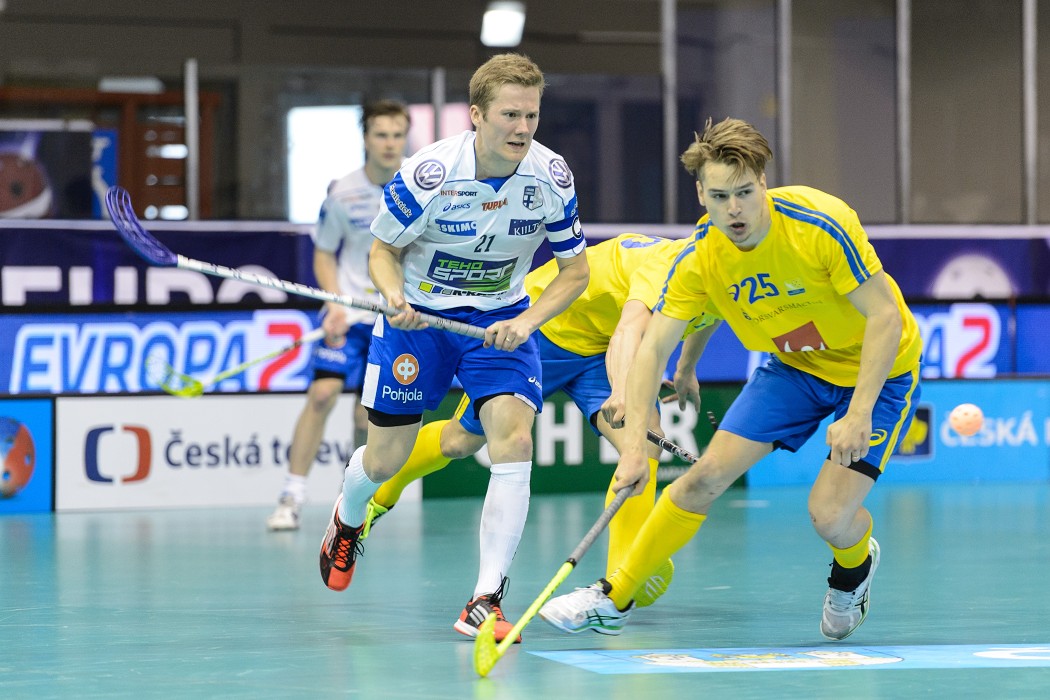 Euro Floorball Tour 2014 -  Sweden vs Finland - 2:7